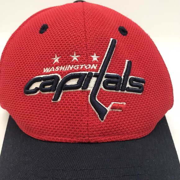 Washington Capitals NHL Licensed Hockey Cap Zephyr Red Black Adult Snapback Hat - Picture 3 of 10